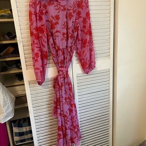 Ann Taylor Pink floral Dress